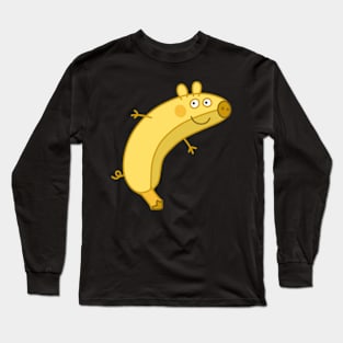 Banana Peppa Long Sleeve T-Shirt